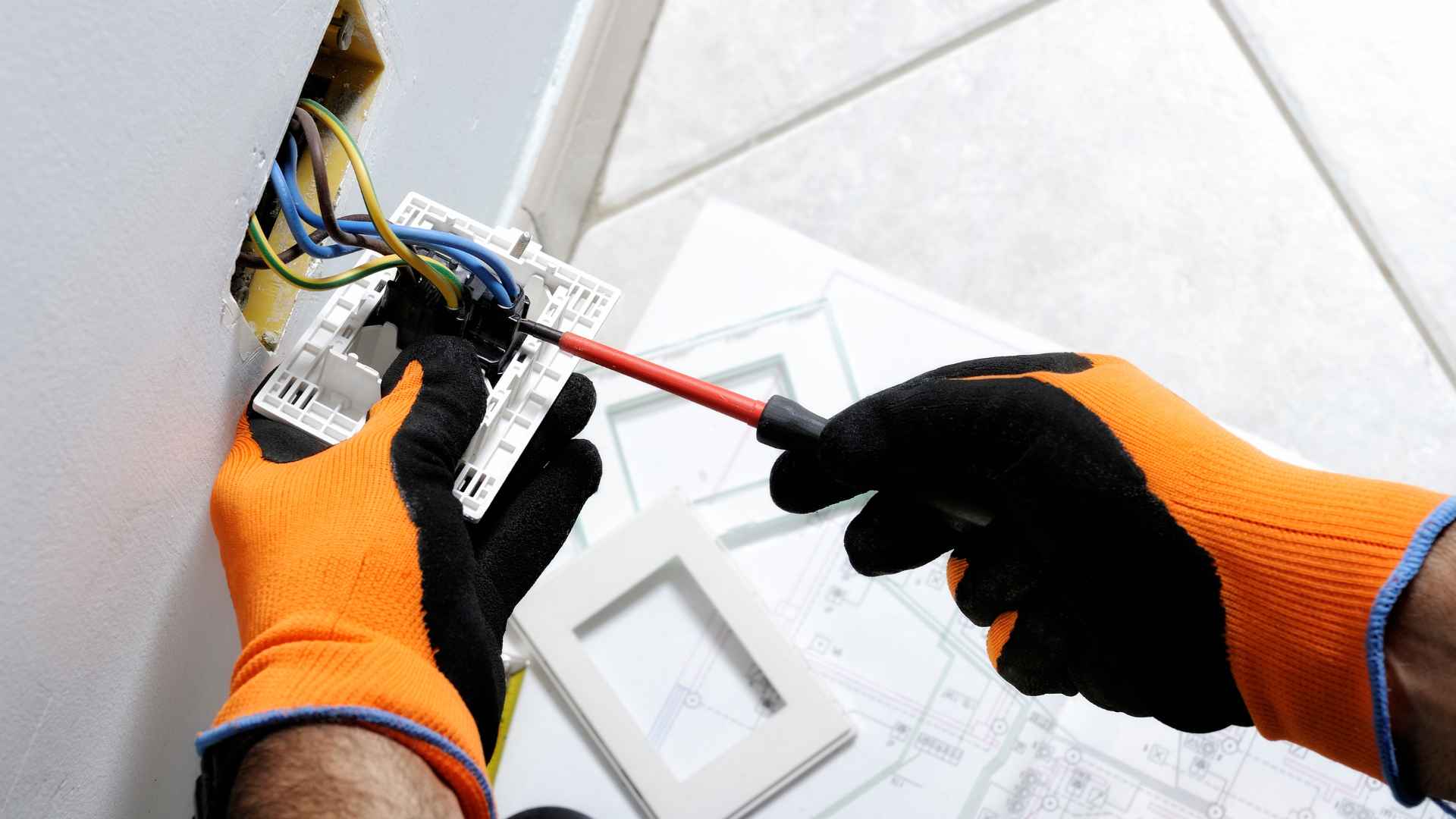 Electrical services carried out in a Hedge End home